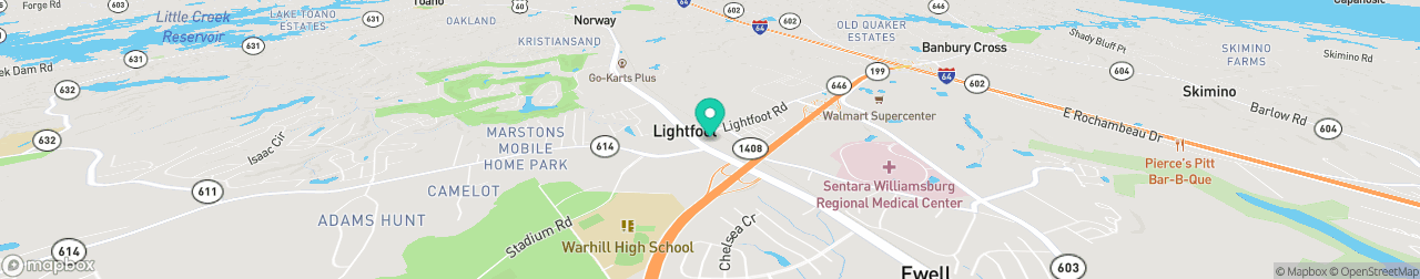 ev charging station on the map
