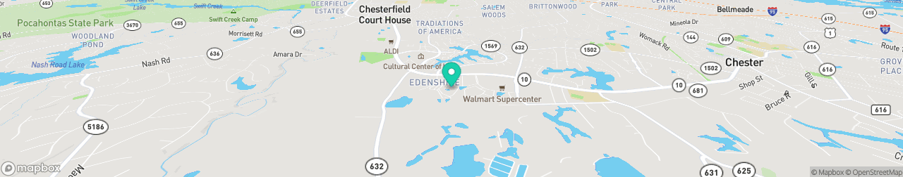 ev charging station on the map
