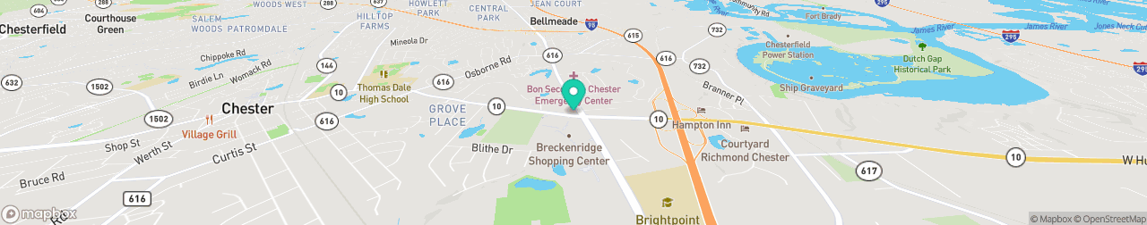 ev charging station on the map