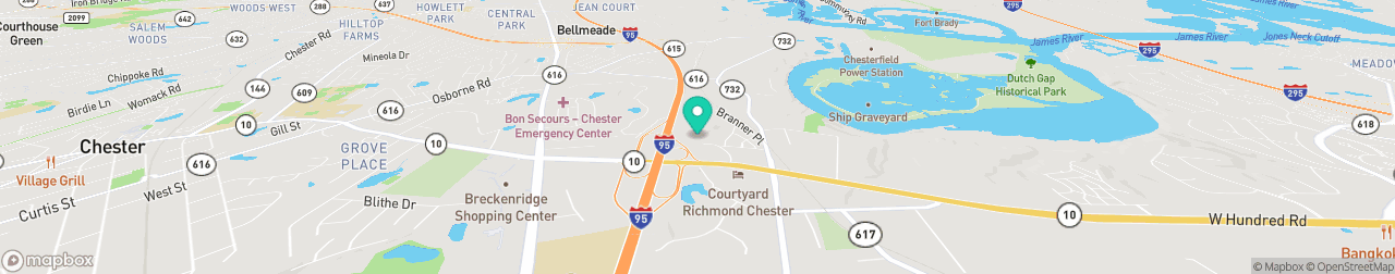 ev charging station on the map