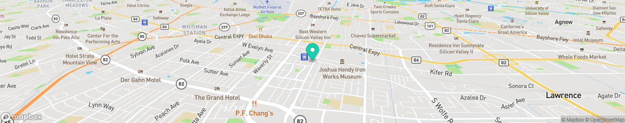 ev charging station on the map