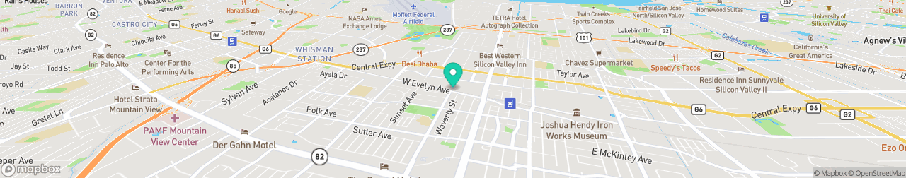 ev charging station on the map