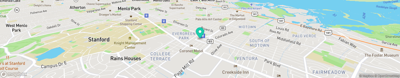 ev charging station on the map