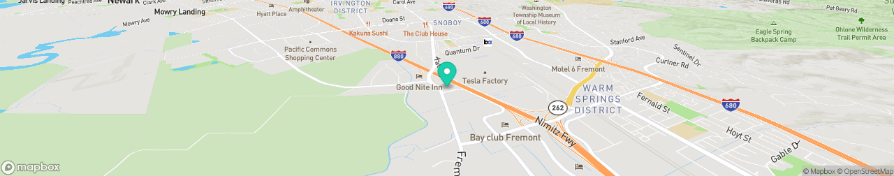 ev charging station on the map