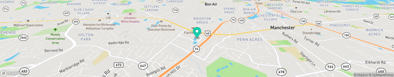 ev charging station on the map