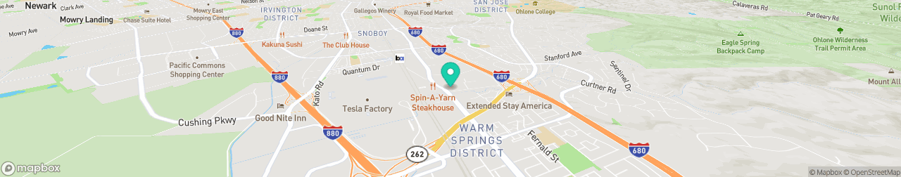 ev charging station on the map