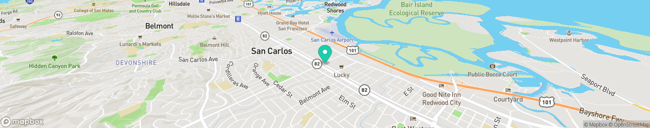 ev charging station on the map