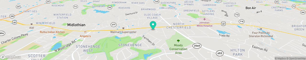 ev charging station on the map