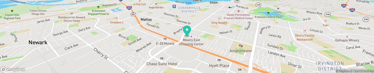 ev charging station on the map