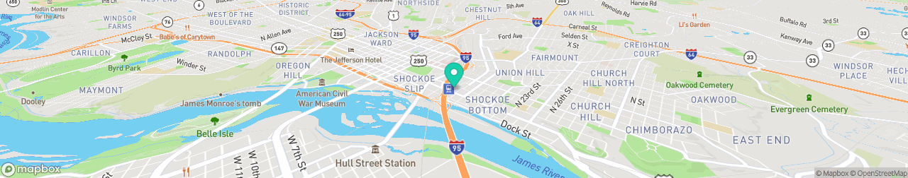 ev charging station on the map
