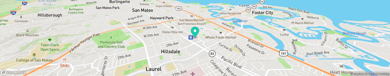 ev charging station on the map