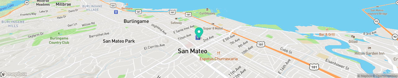 ev charging station on the map