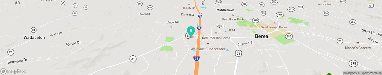 ev charging station on the map