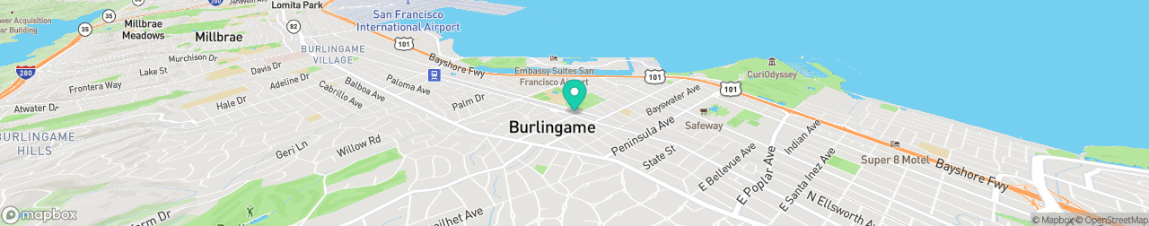 ev charging station on the map