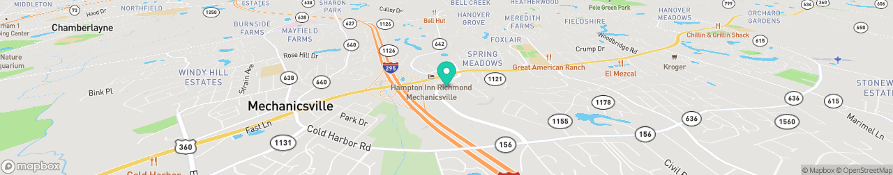 ev charging station on the map