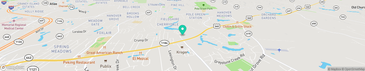 ev charging station on the map