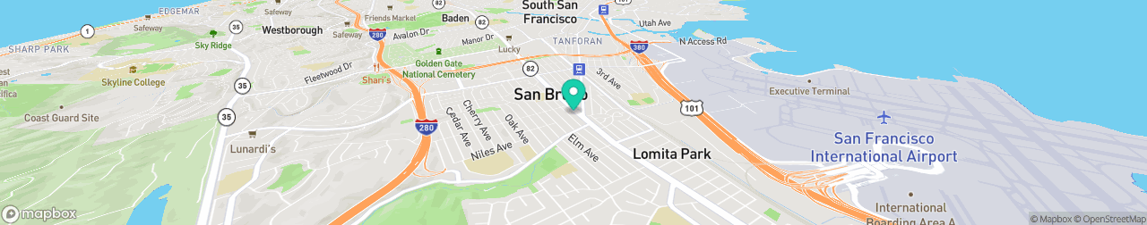 ev charging station on the map