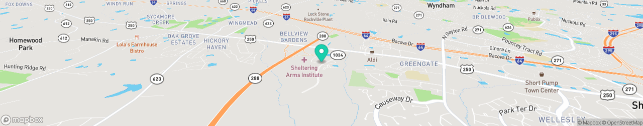 ev charging station on the map