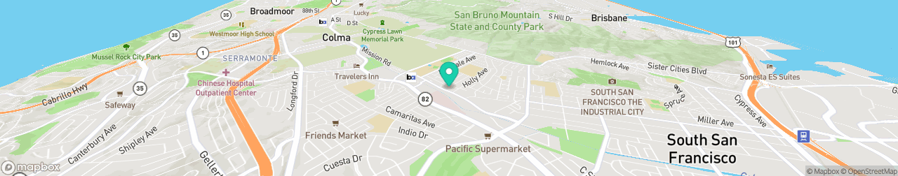 ev charging station on the map