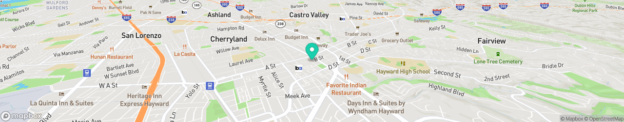 ev charging station on the map