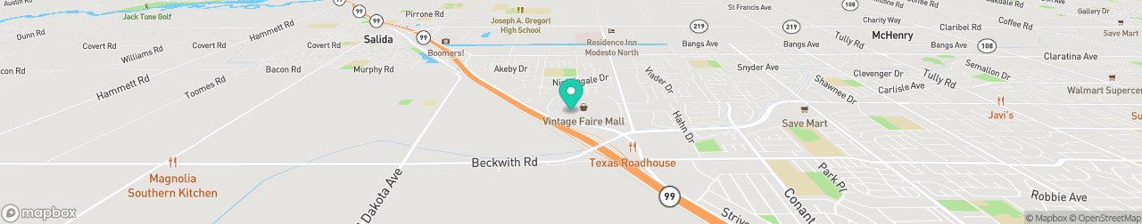ev charging station on the map