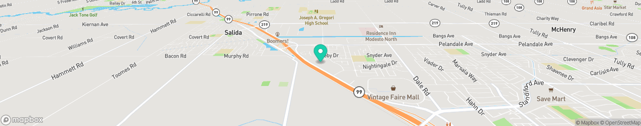 ev charging station on the map