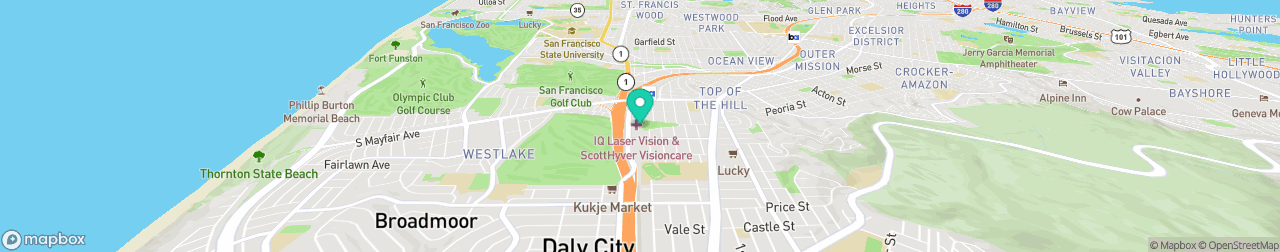 ev charging station on the map