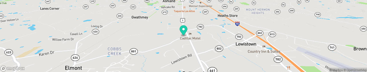 ev charging station on the map