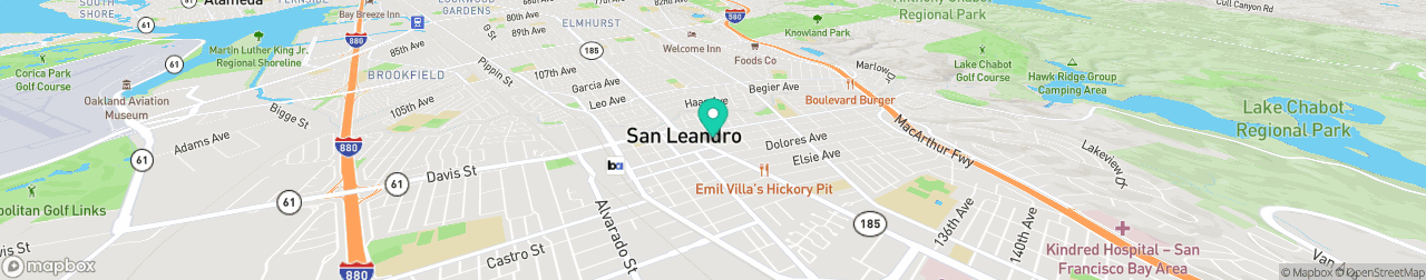 ev charging station on the map