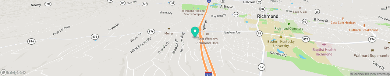 ev charging station on the map