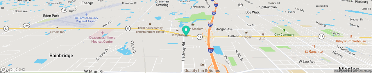 ev charging station on the map