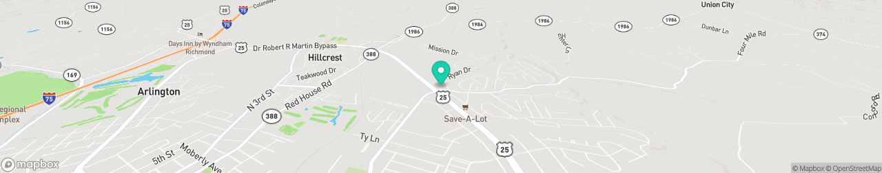 ev charging station on the map