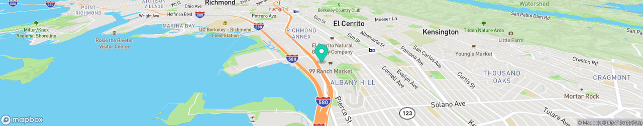 ev charging station on the map