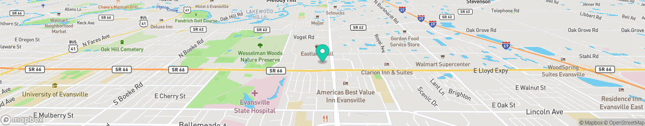 ev charging station on the map
