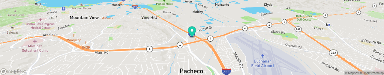 ev charging station on the map