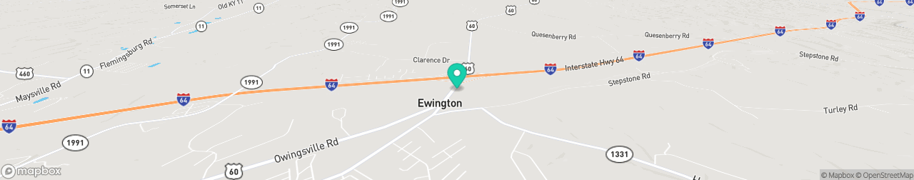 ev charging station on the map