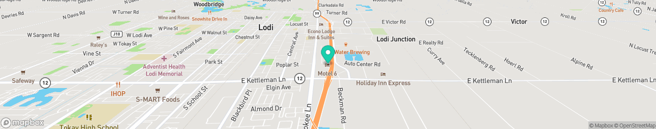 ev charging station on the map