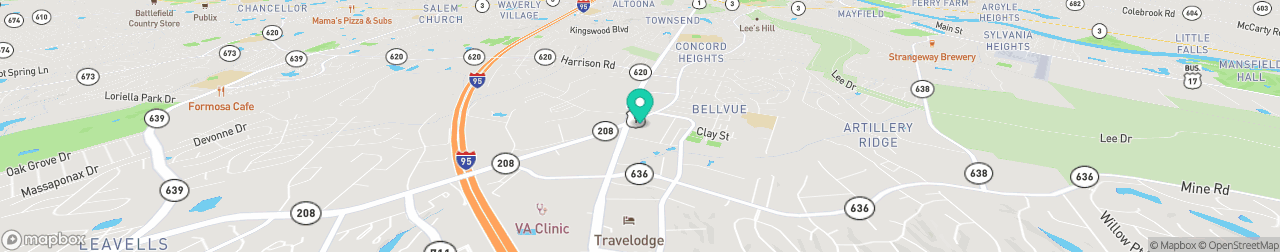 ev charging station on the map