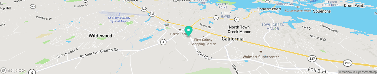 ev charging station on the map