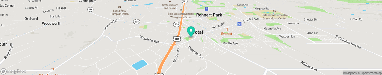 ev charging station on the map