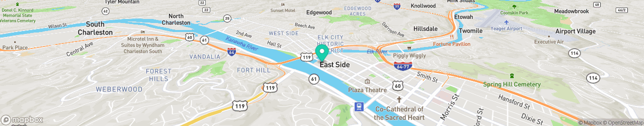 ev charging station on the map