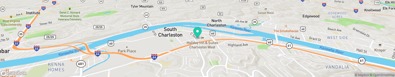 ev charging station on the map