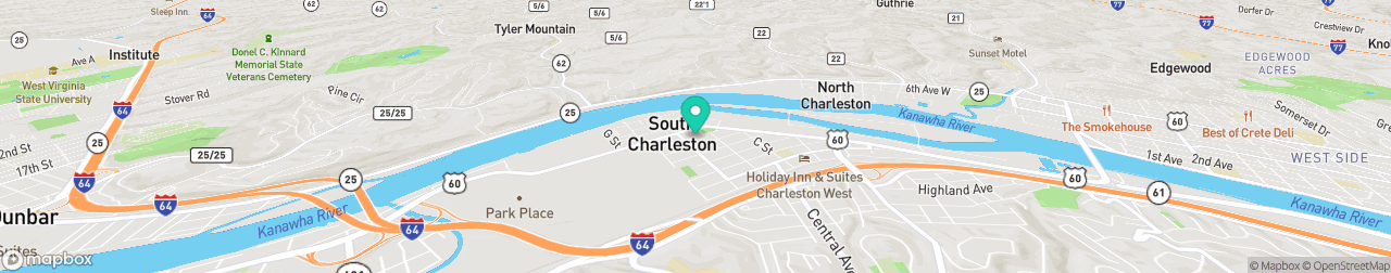 ev charging station on the map
