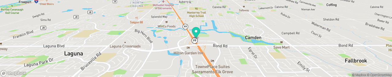 ev charging station on the map