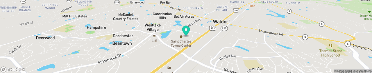 ev charging station on the map