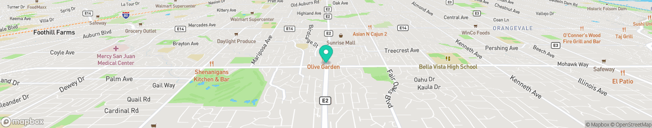 ev charging station on the map