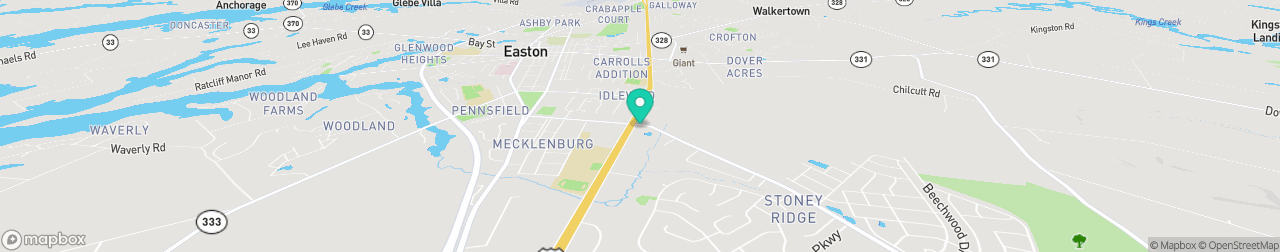 ev charging station on the map