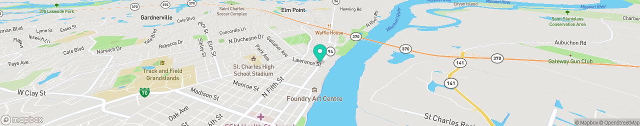 ev charging station on the map