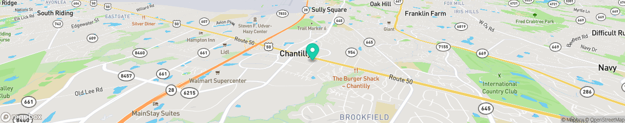 ev charging station on the map