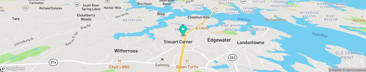 ev charging station on the map